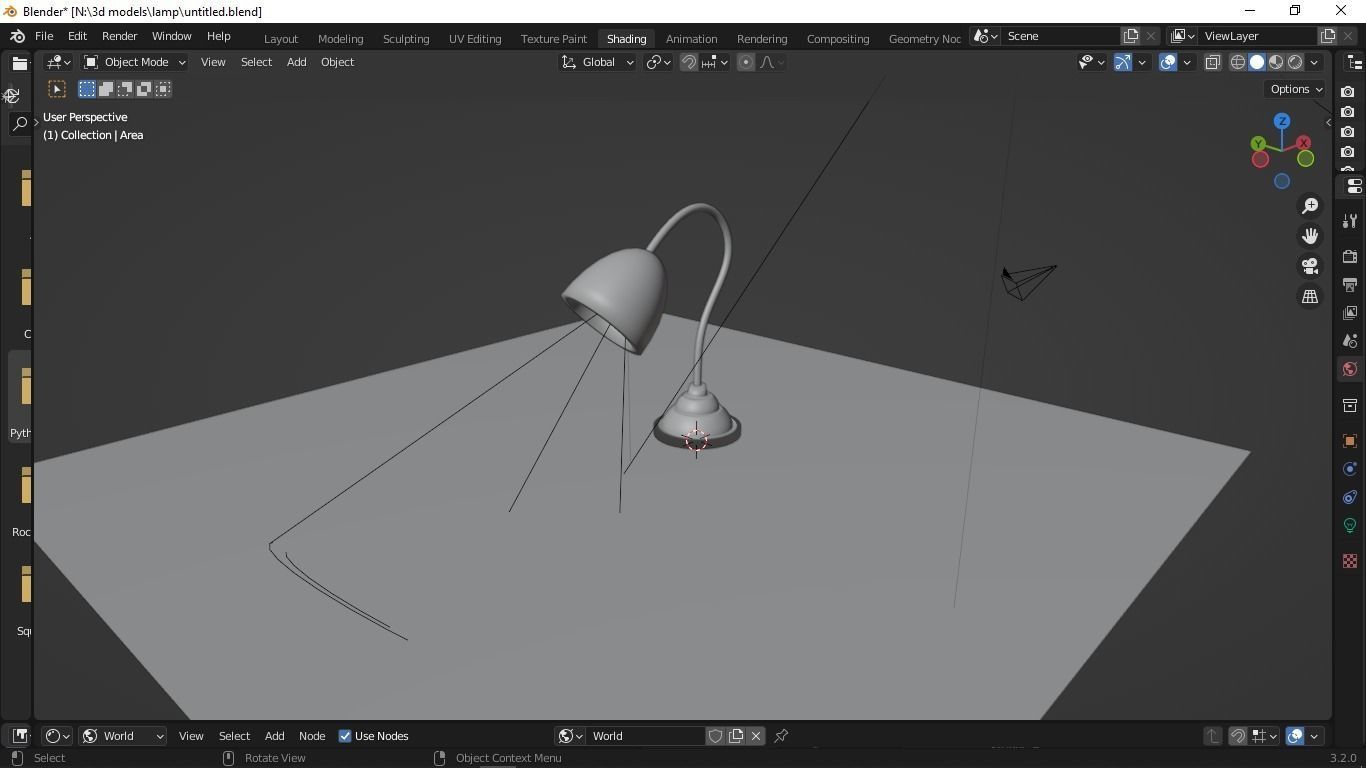 lamp 3d model Free 3D model_6