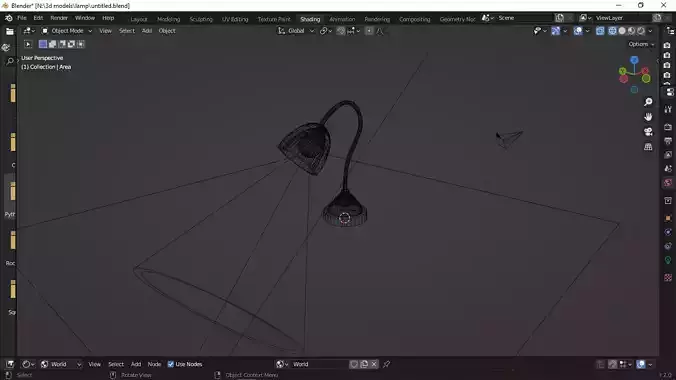 lamp 3d model