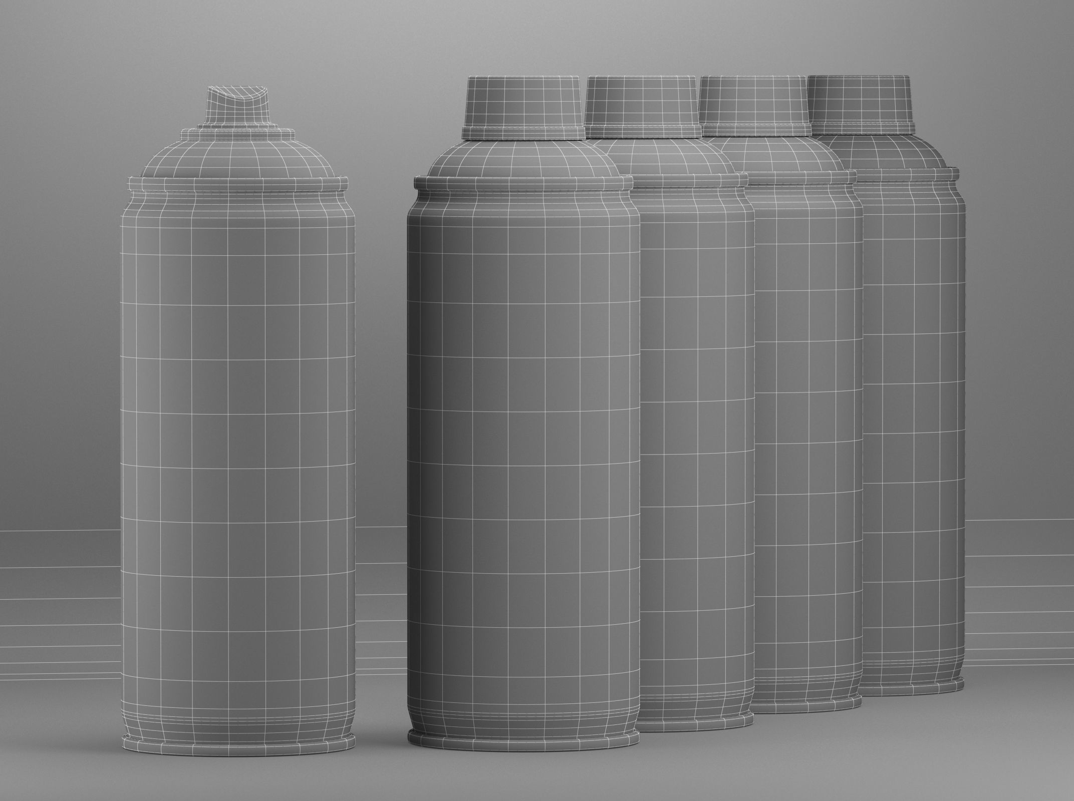 Graffiti Spray Paint 3D model_1