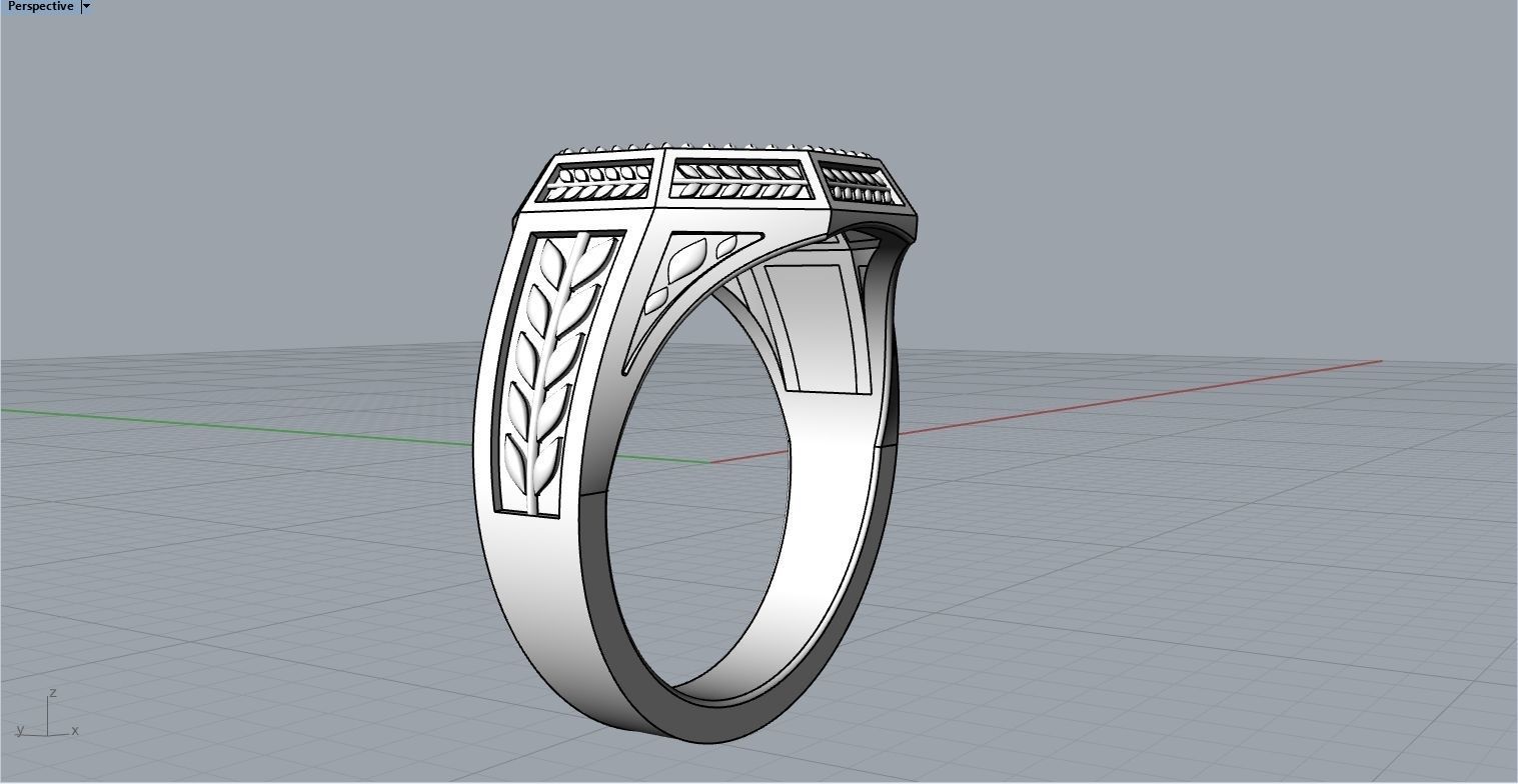 Original design Ukrainian ring 3D print model_20