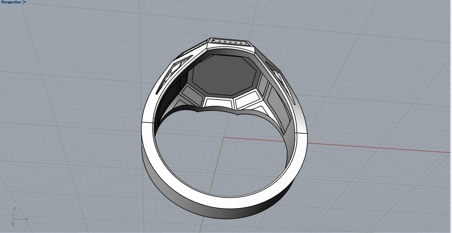 Original design Ukrainian ring 3D print model_21