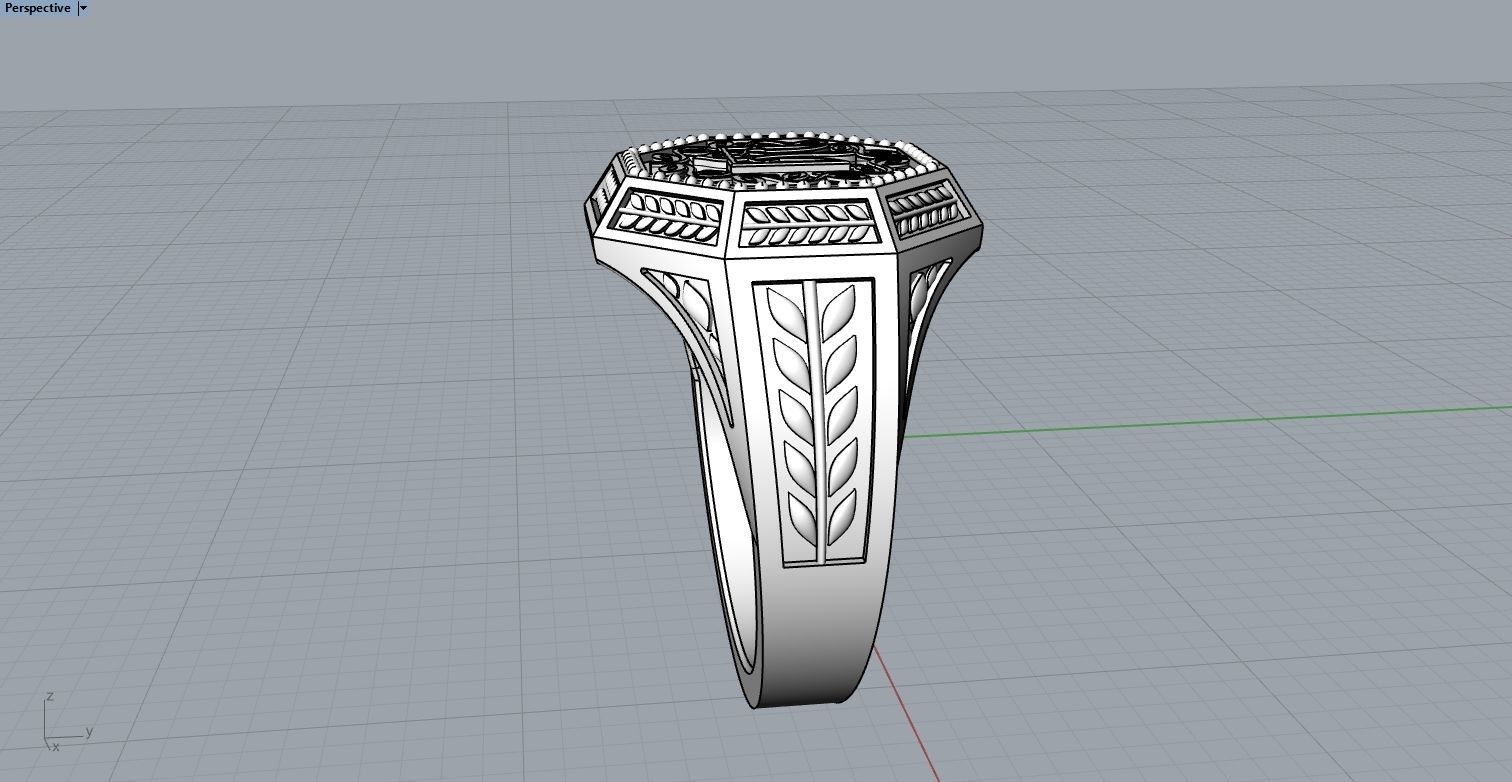 Original design Ukrainian ring 3D print model_16