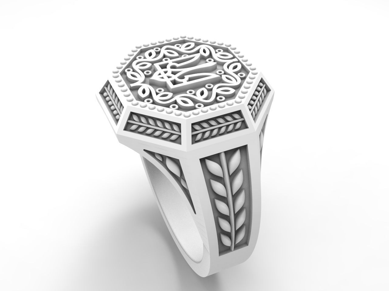 Original design Ukrainian ring 3D print model_24