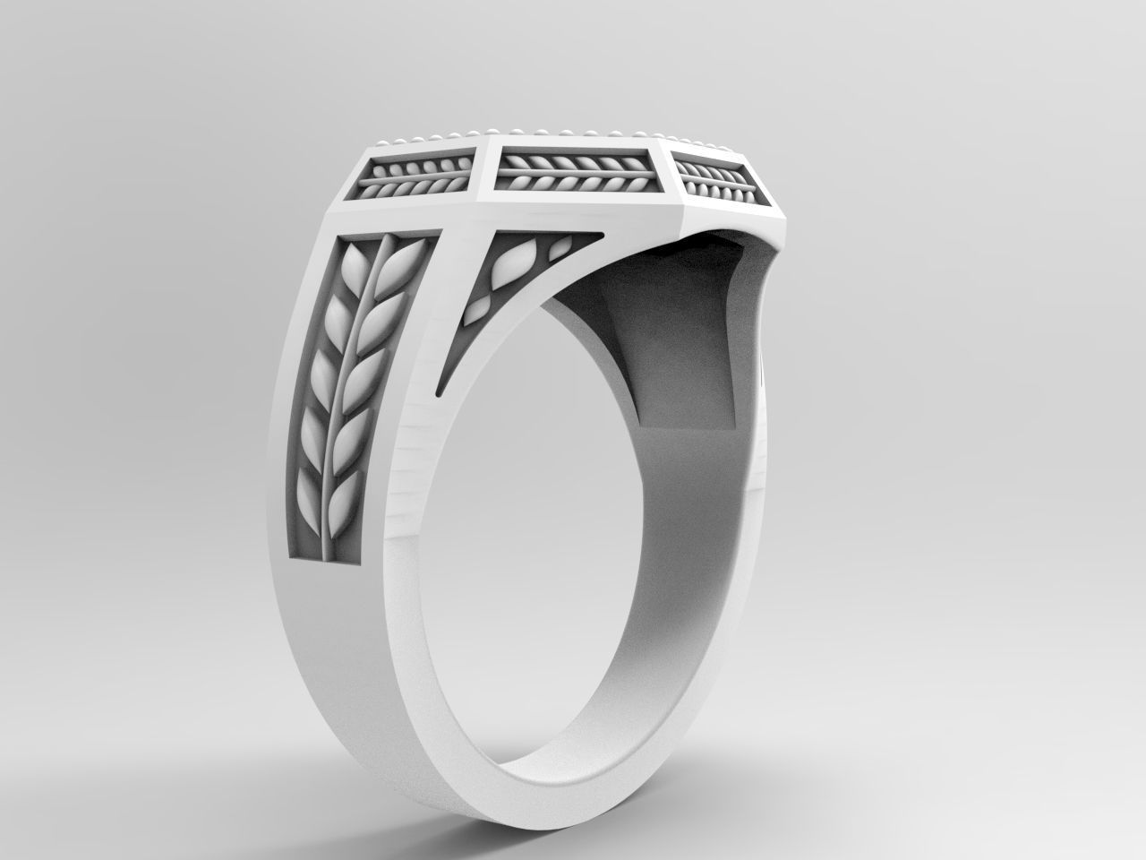Original design Ukrainian ring 3D print model_32
