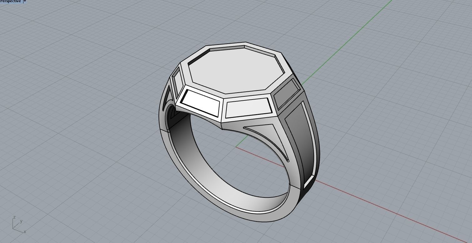 Original design Ukrainian ring 3D print model_14