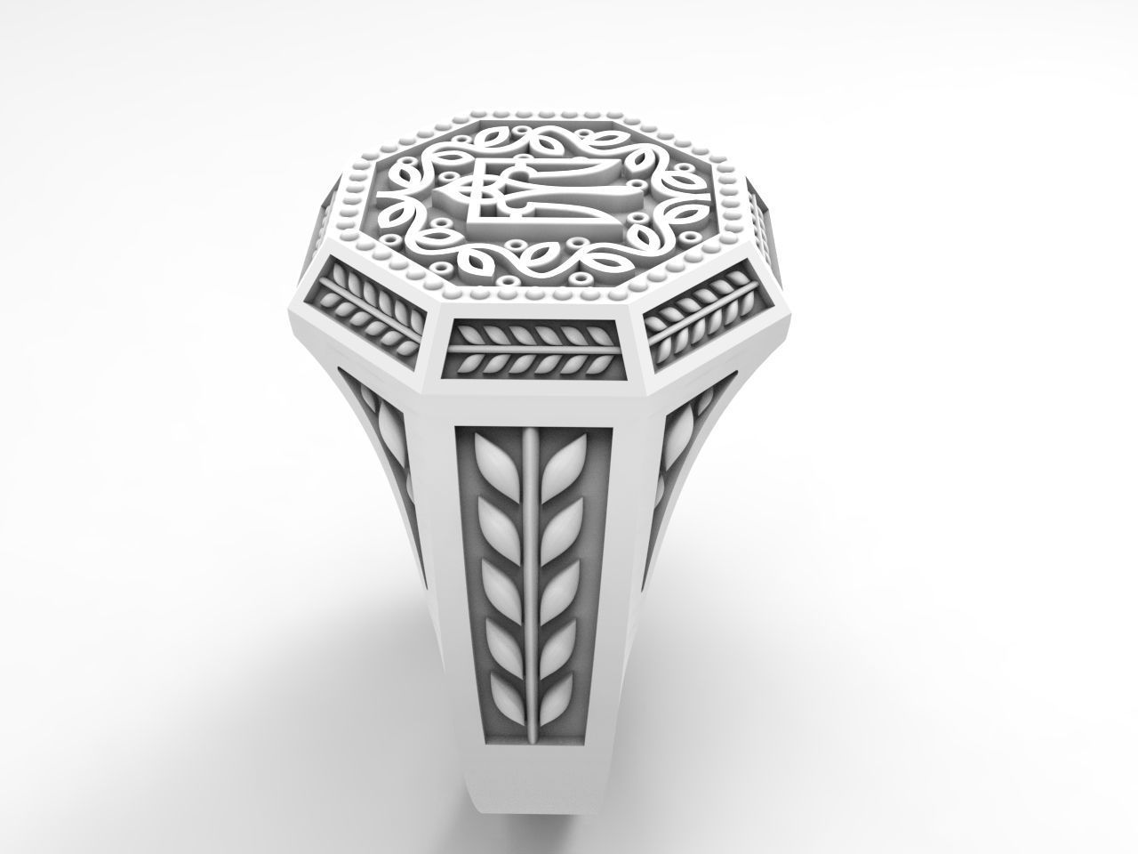 Original design Ukrainian ring 3D print model_25