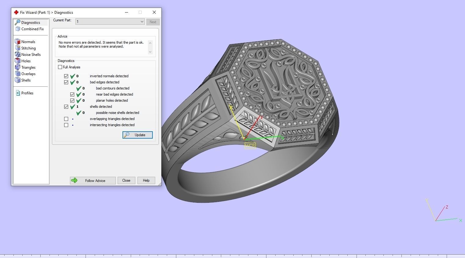Original design Ukrainian ring 3D print model_2