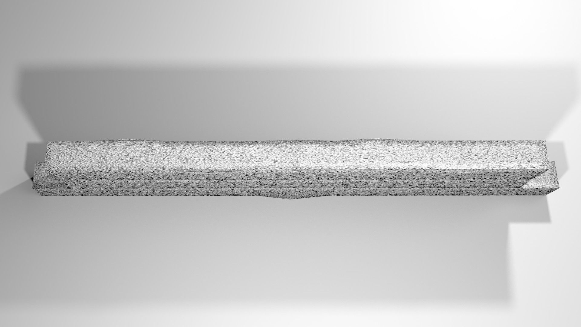 Concrete Bunker 1 3D model_2