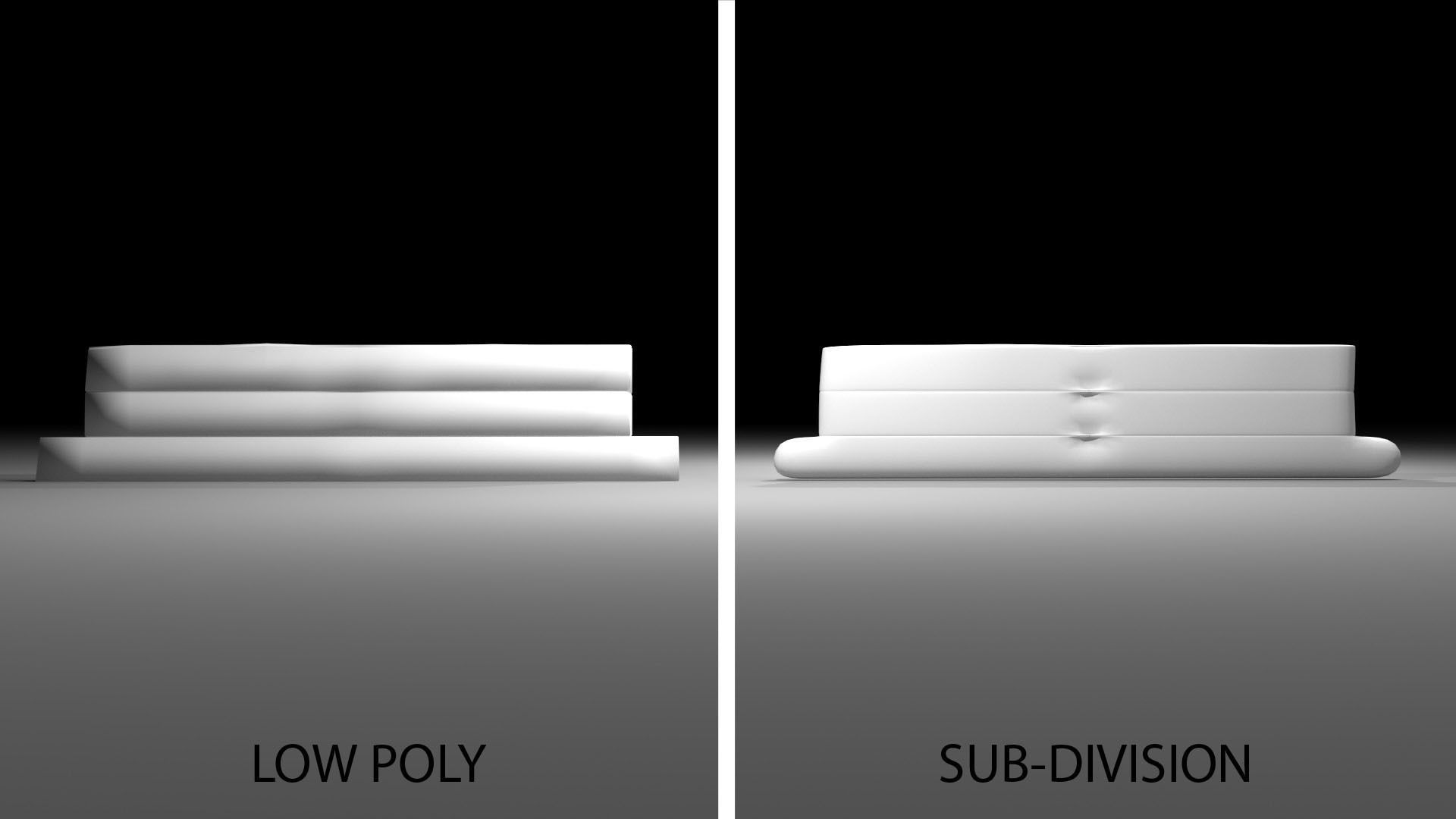 Concrete Bunker 1 3D model_4