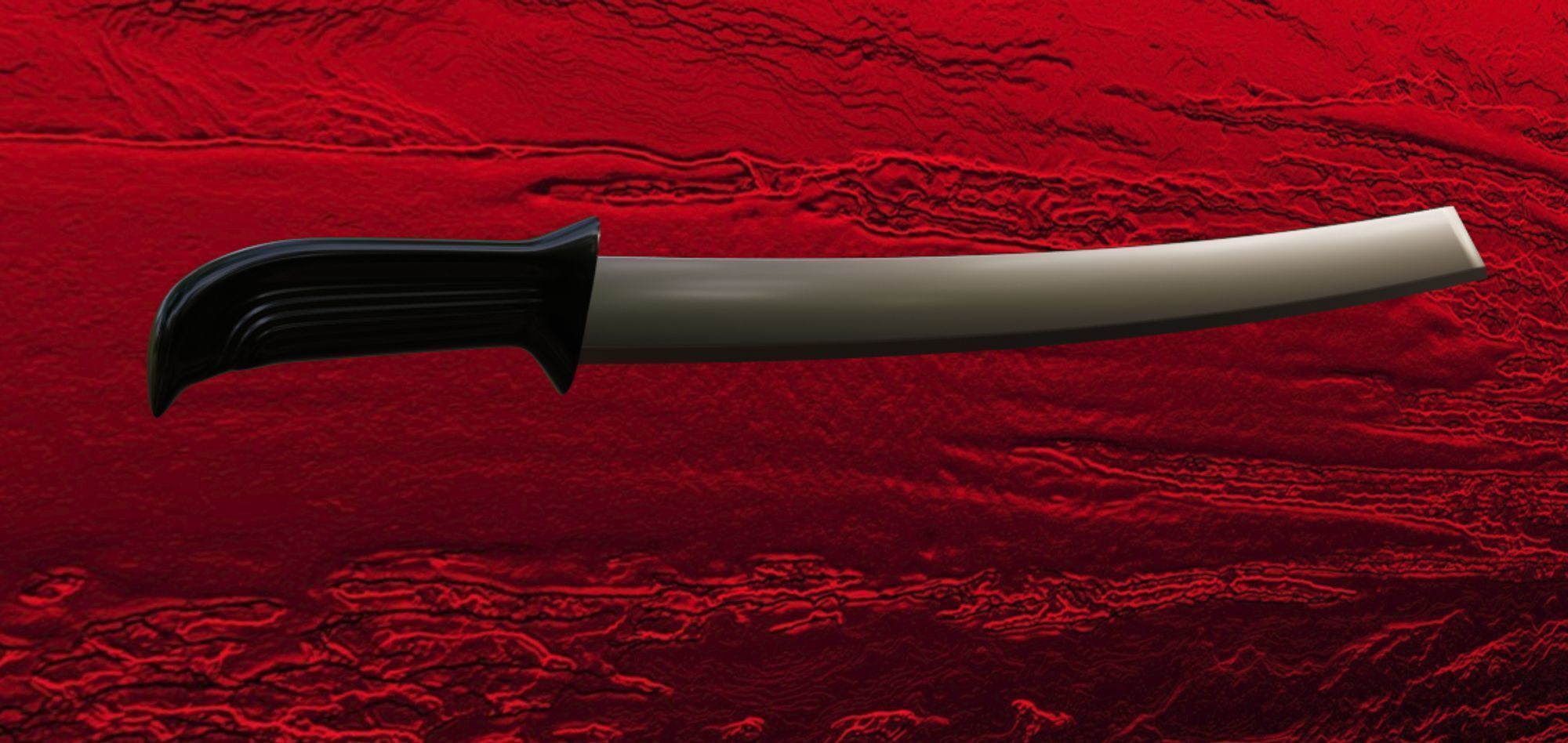 M3gan Megan print files paper cutter machete prop cosplay weapon 3D print model_3