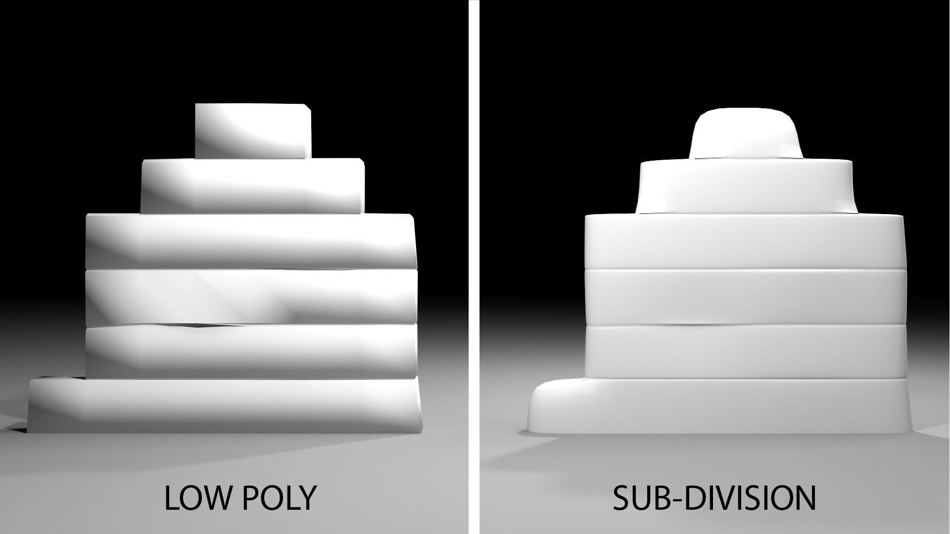 Concrete Bunker 5 3D model_4