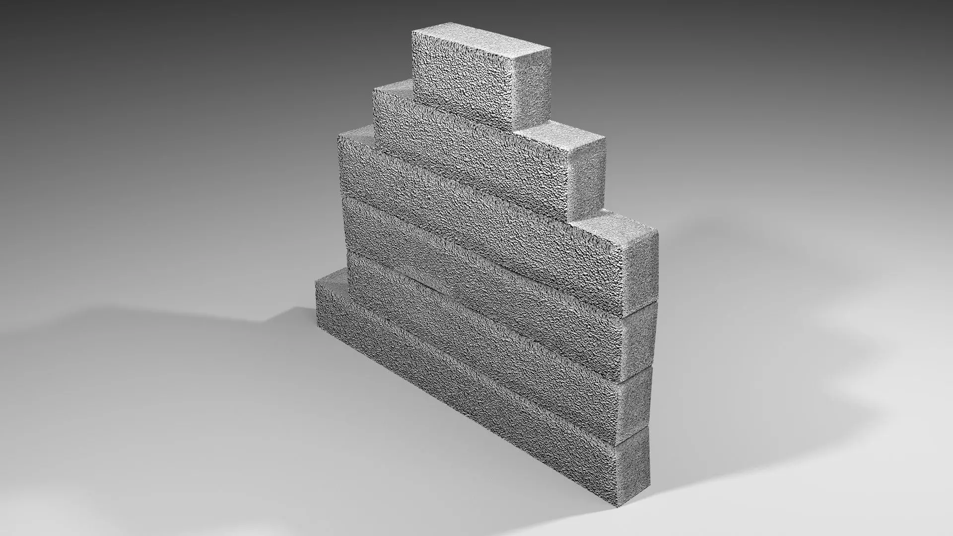 Concrete Bunker 5 3D model_0