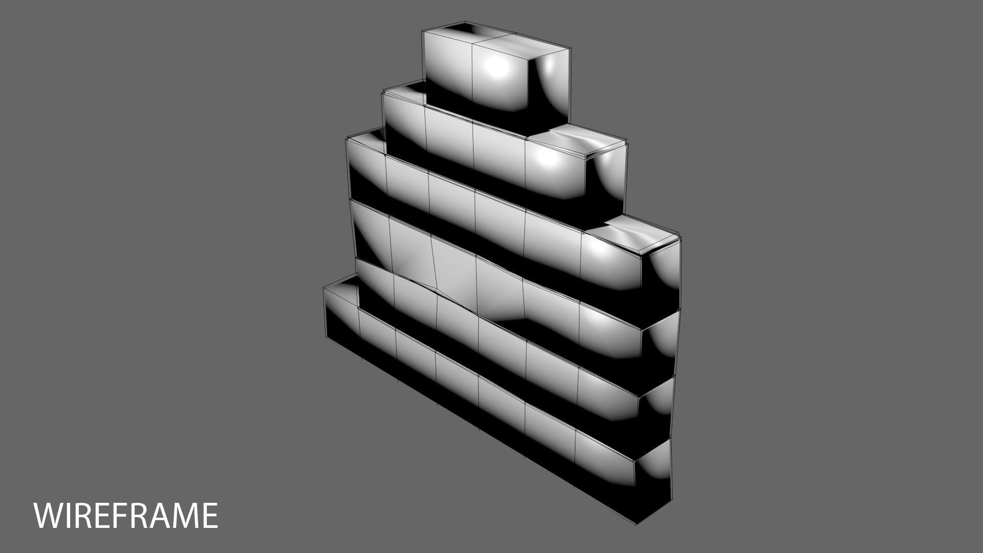 Concrete Bunker 5 3D model_3