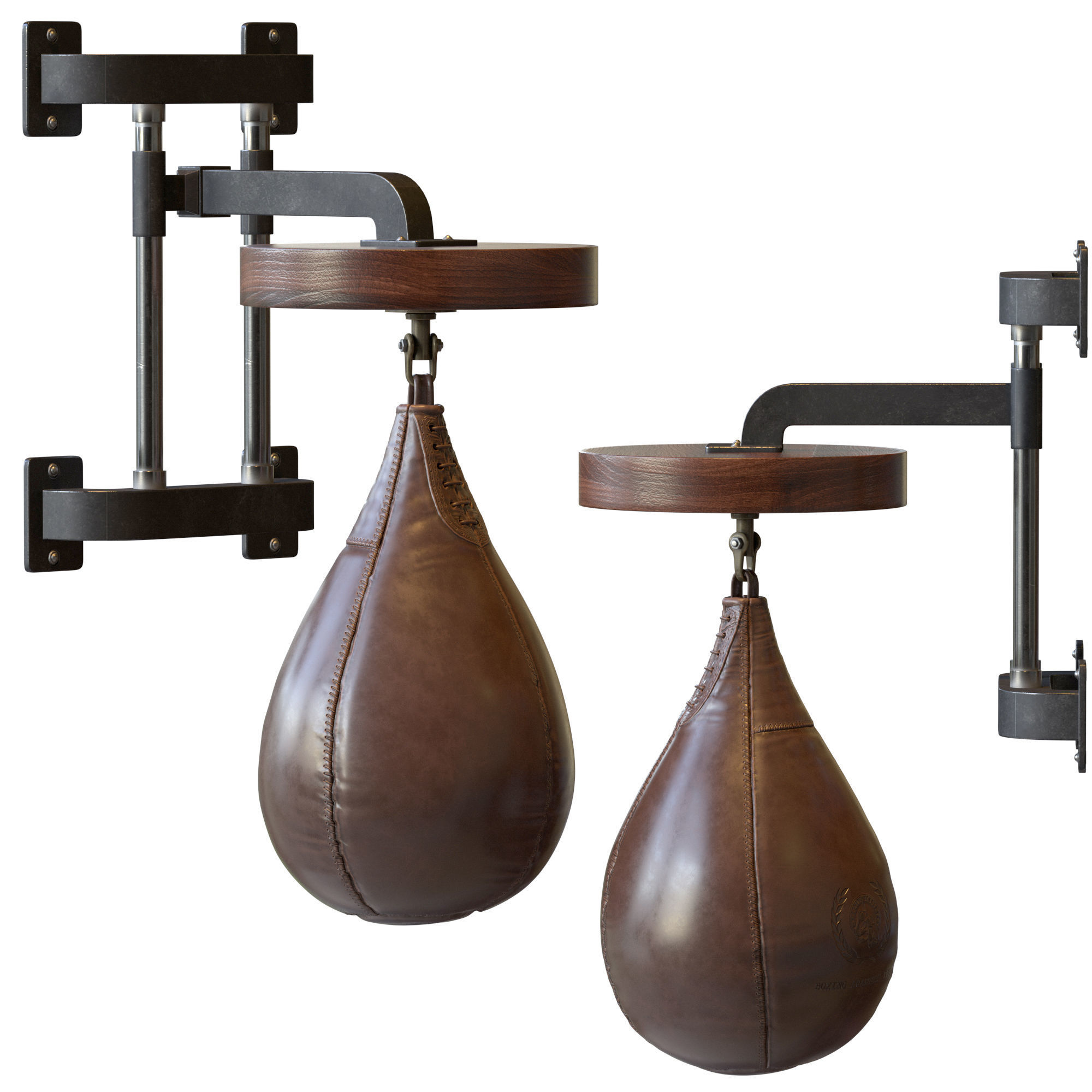 Boxing Equipment 3D model_1