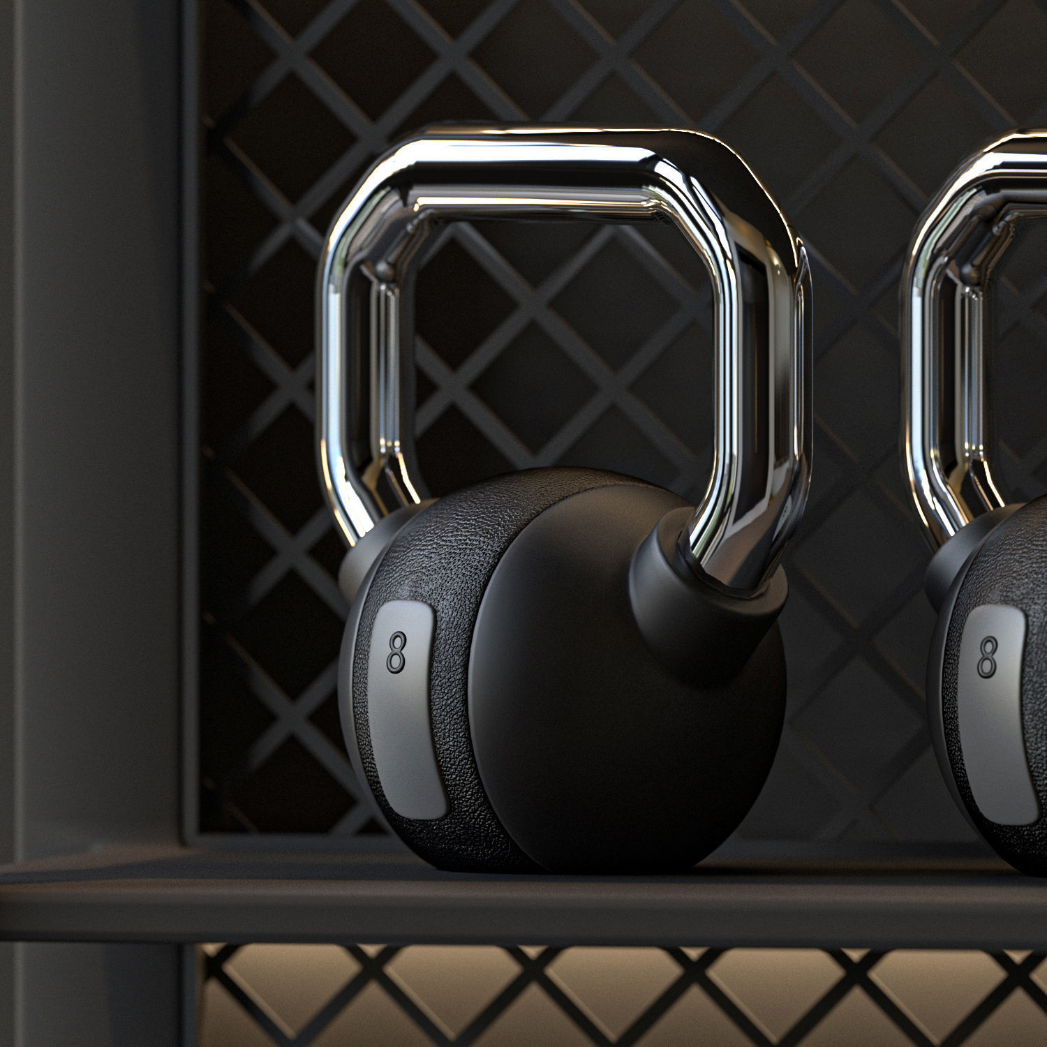 Matrix CXR50 and Rack 3D model_2