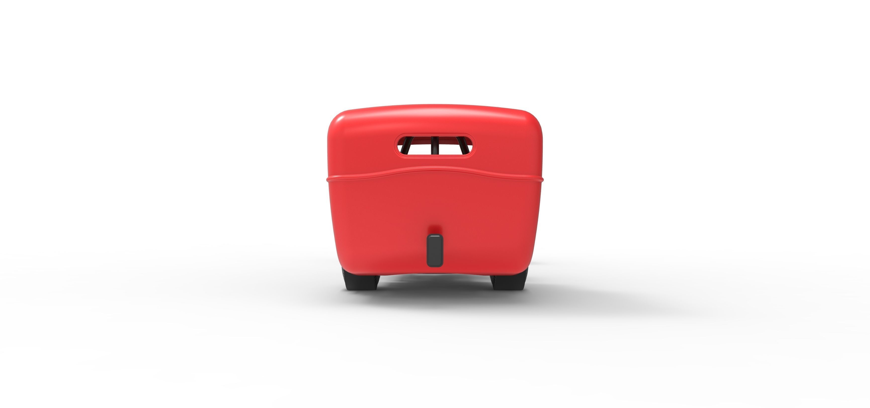 Front engine old school dragster with shell Scale 1 to 25 3D print model_14