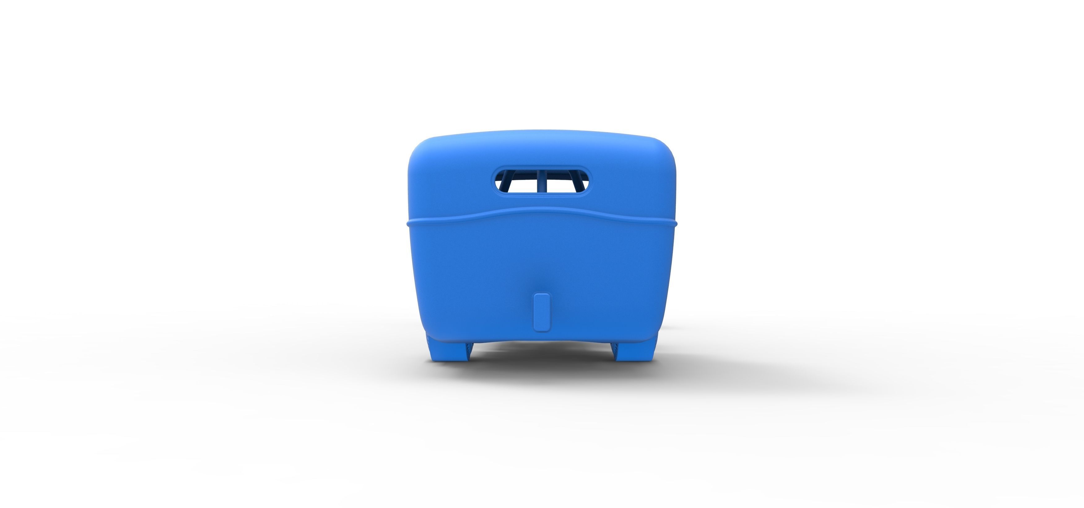 Front engine old school dragster with shell Scale 1 to 25 3D print model_29