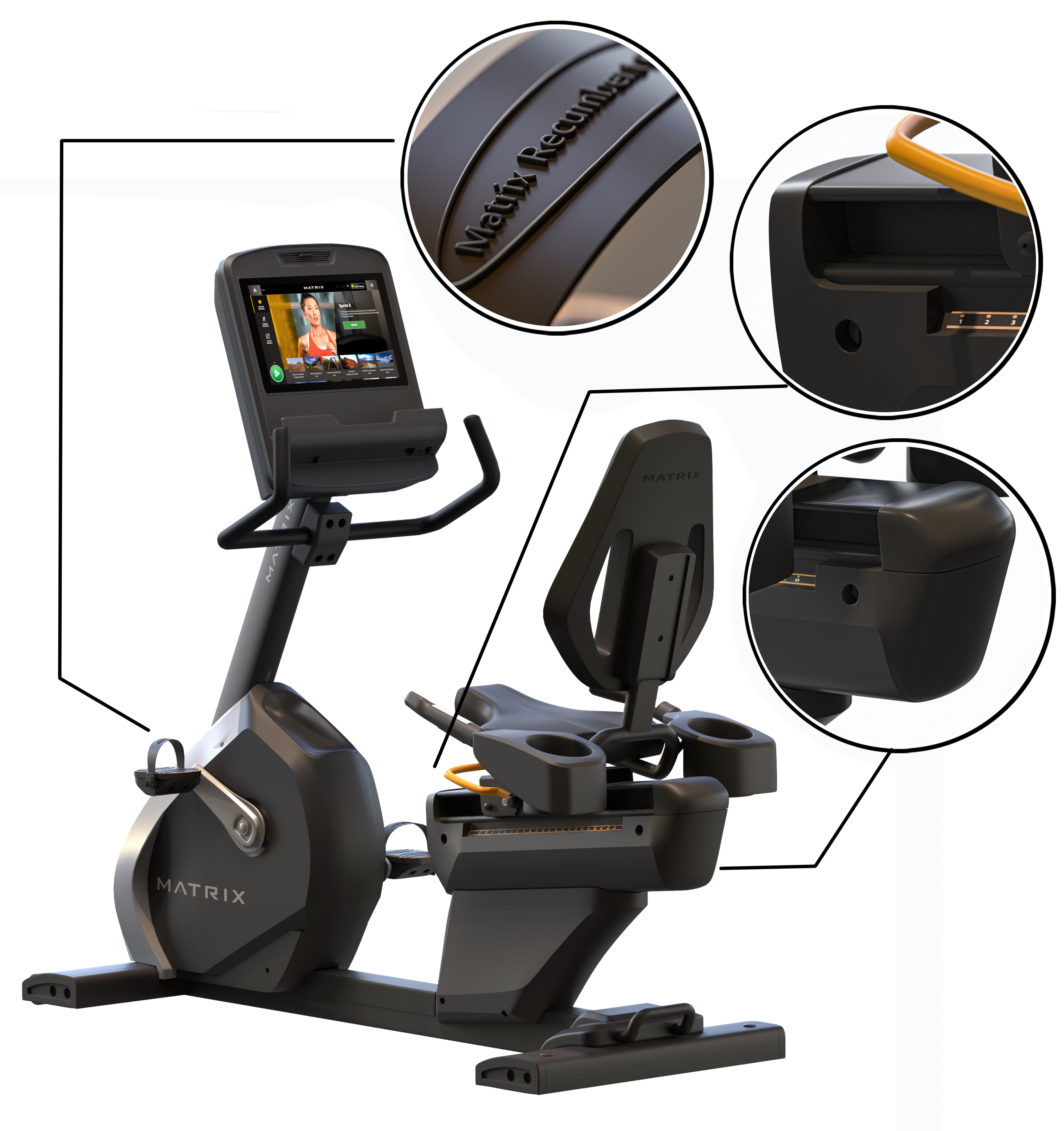 Matrix Fitness for Exercise Gym  Part 2  3D model_4