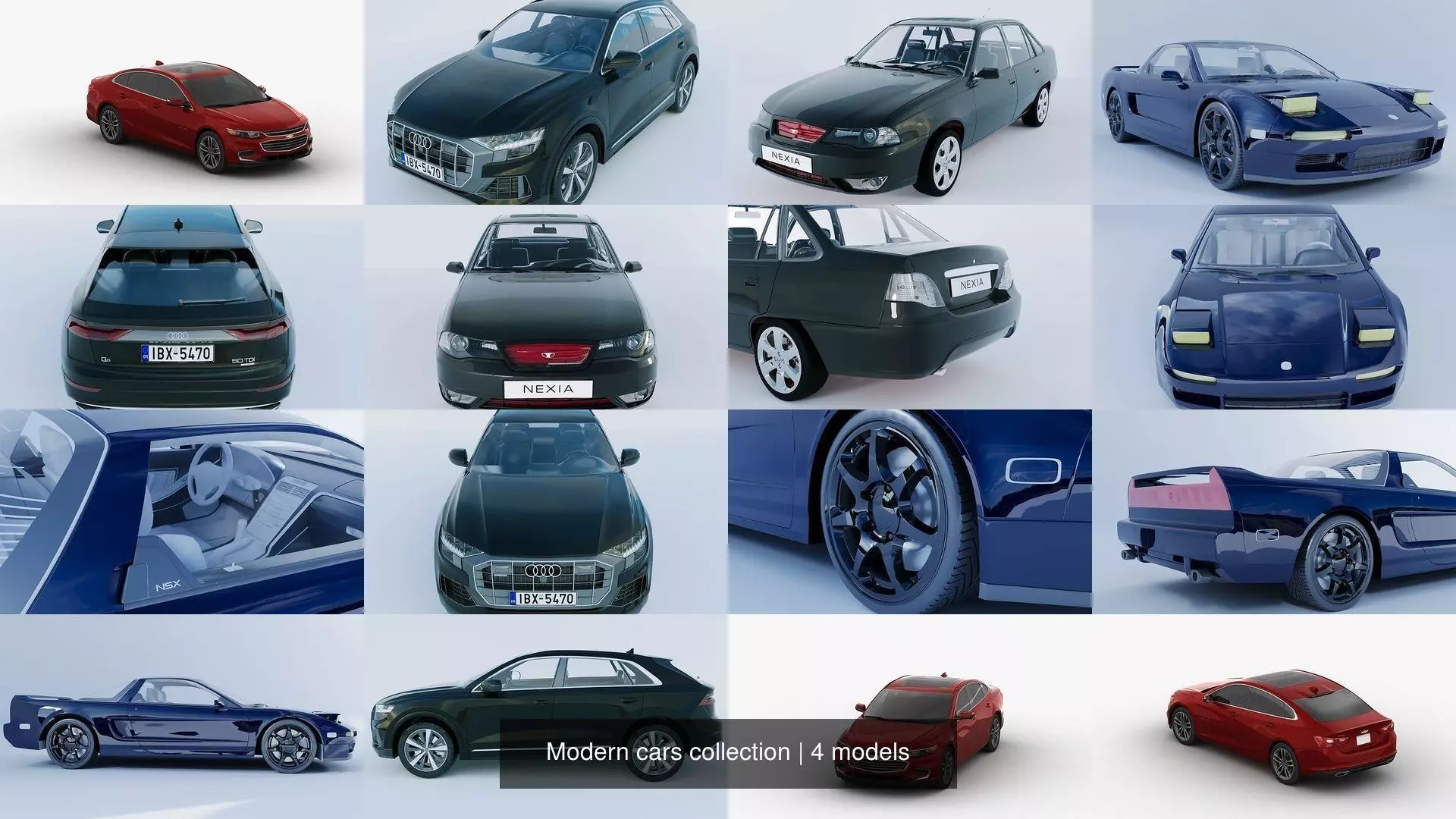 Modern cars collection _1