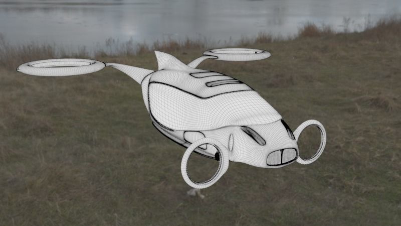Airbus Future 3D model_10