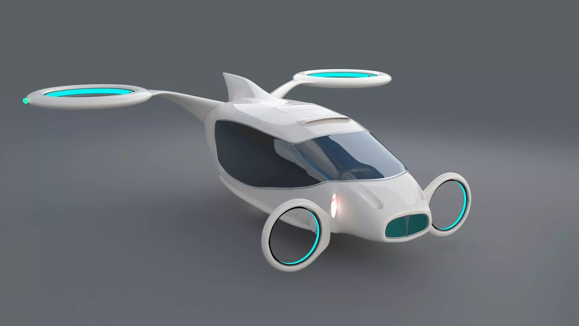 Airbus Future 3D model_0