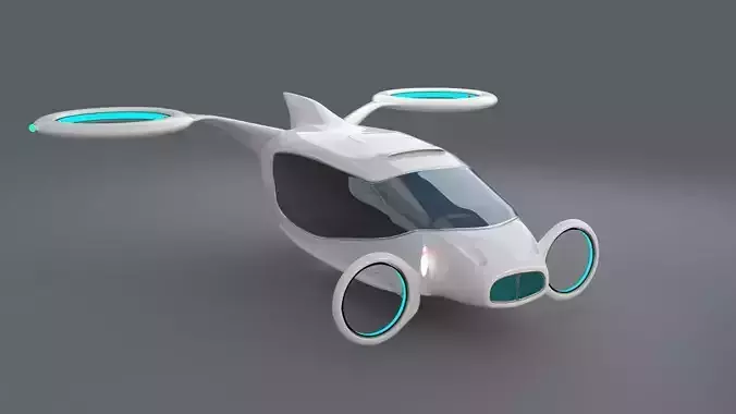 Airbus Future 3D model
