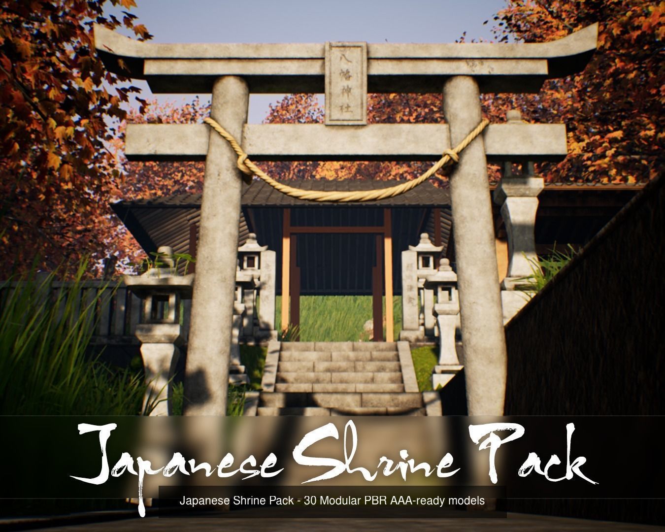 Japanese Pack Collection 1 - 5 High-Quality Asset Packs _3