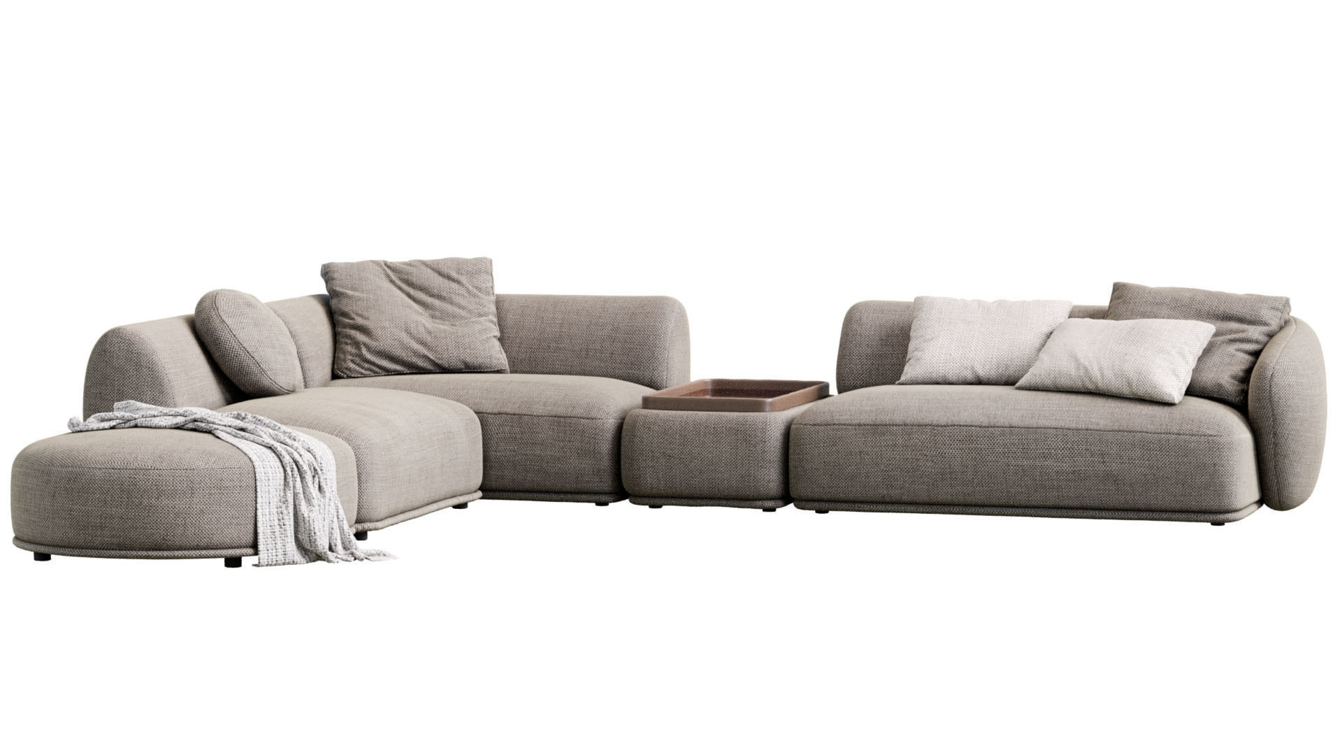 Sofa Rene By Meridiani 3D model_16