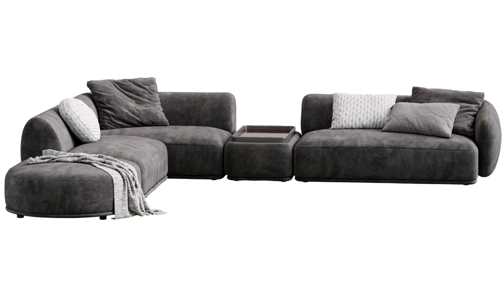 Sofa Rene By Meridiani 3D model_15