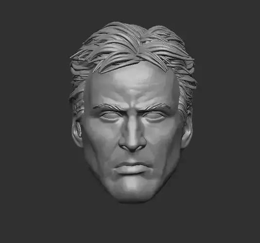 Nicolas Cage Ghost Rider Movie - Headsculpt for Action Figures 3D print model