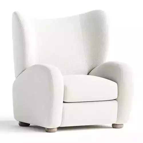 Miles Recliner  Italian Boucle Ecru