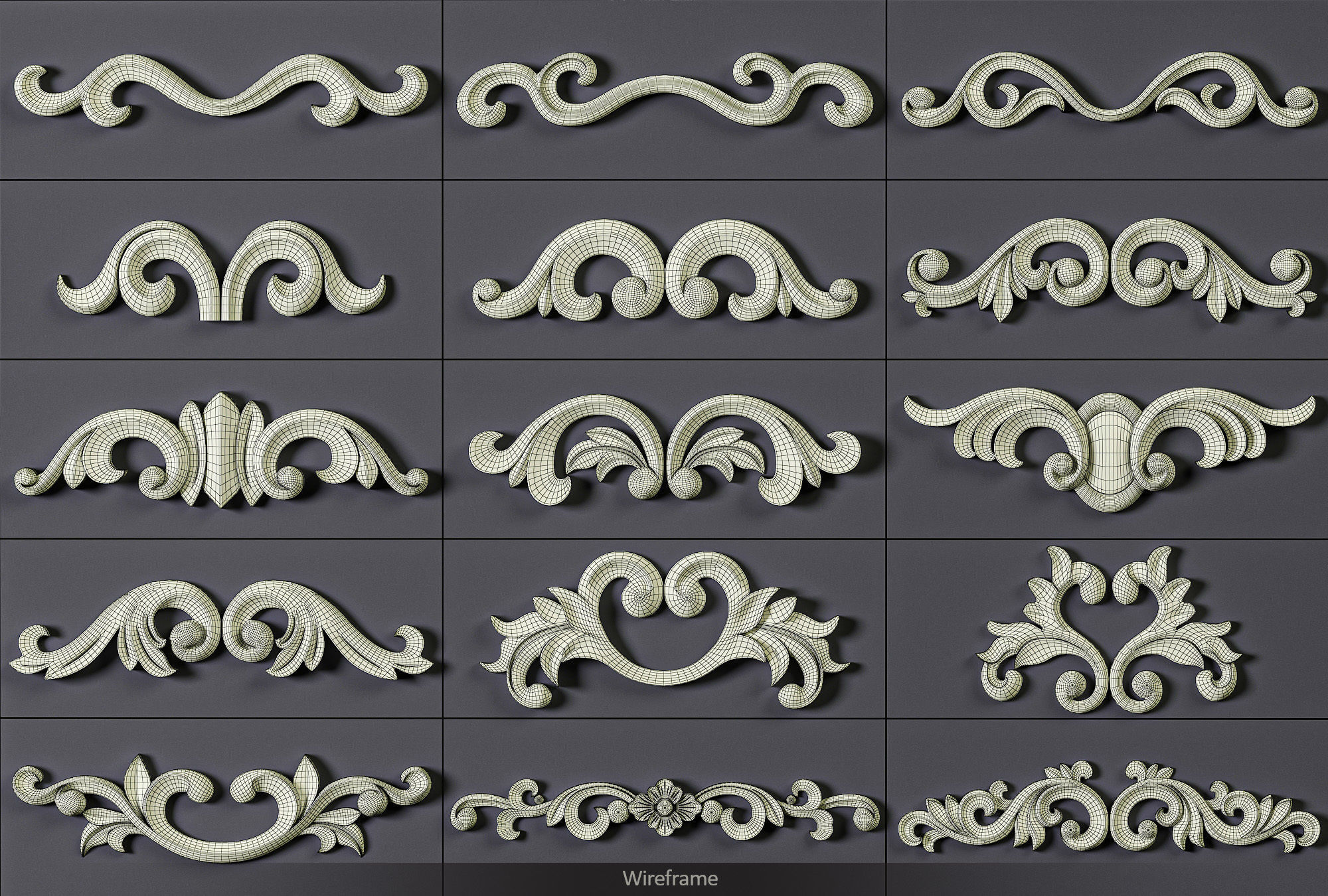 160 ARCHITECTURAL KITBASH - VOL 03 3D model_20