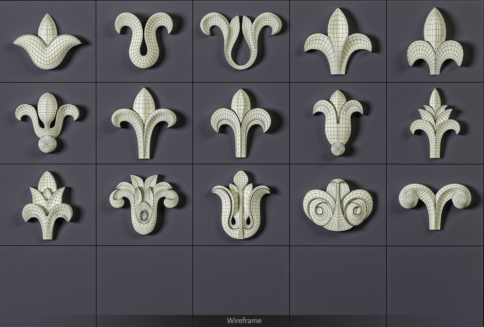 160 ARCHITECTURAL KITBASH - VOL 03 3D model_18