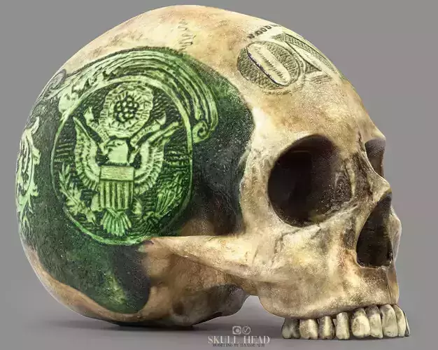 skull head 3D model