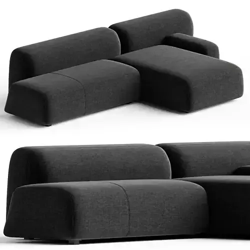 Suiseki Sofa cod SUI12DX  composition