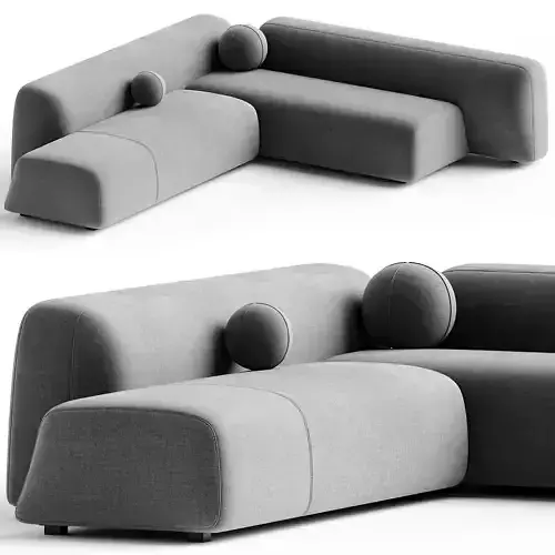 Suiseki Sofa cod SUI15DX  composition