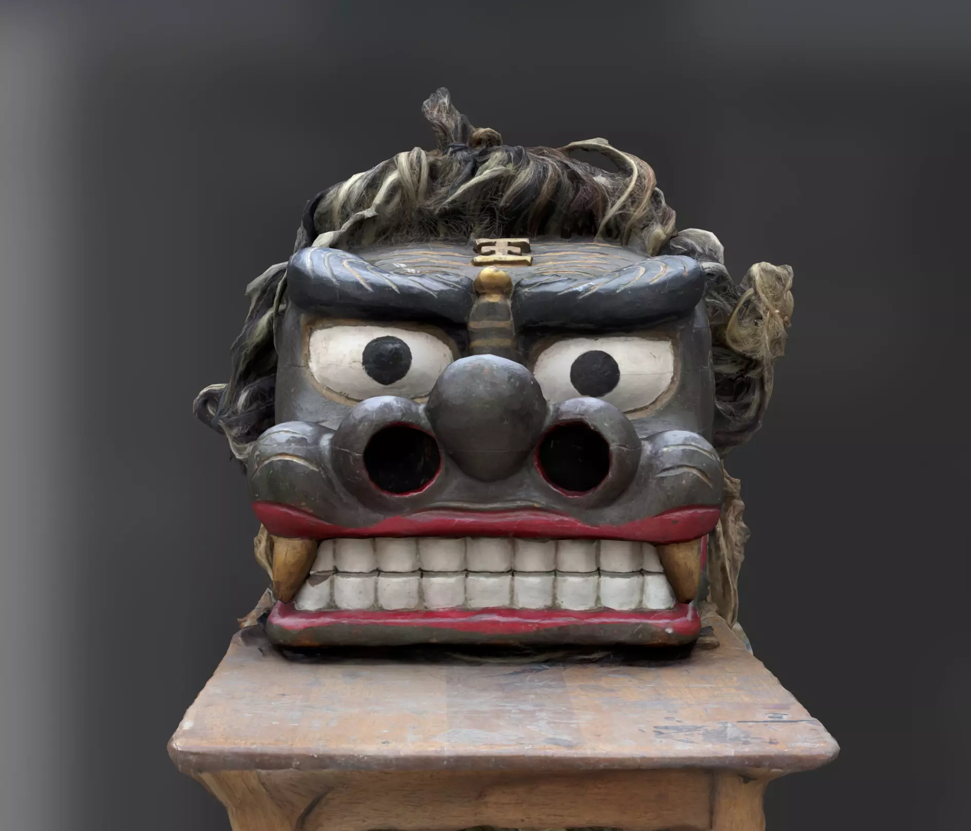 Shishimai Japanese Lion head costume 3D print model