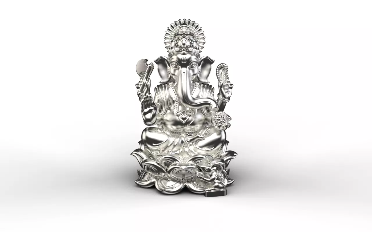 Loard Ganesh ji 3d Sculpture 3D print model_0