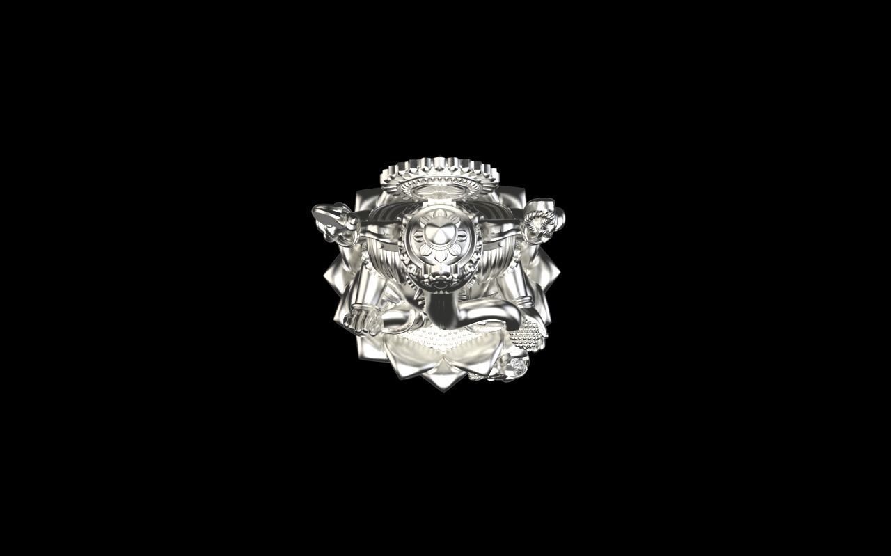 Loard Ganesh ji 3d Sculpture 3D print model_2