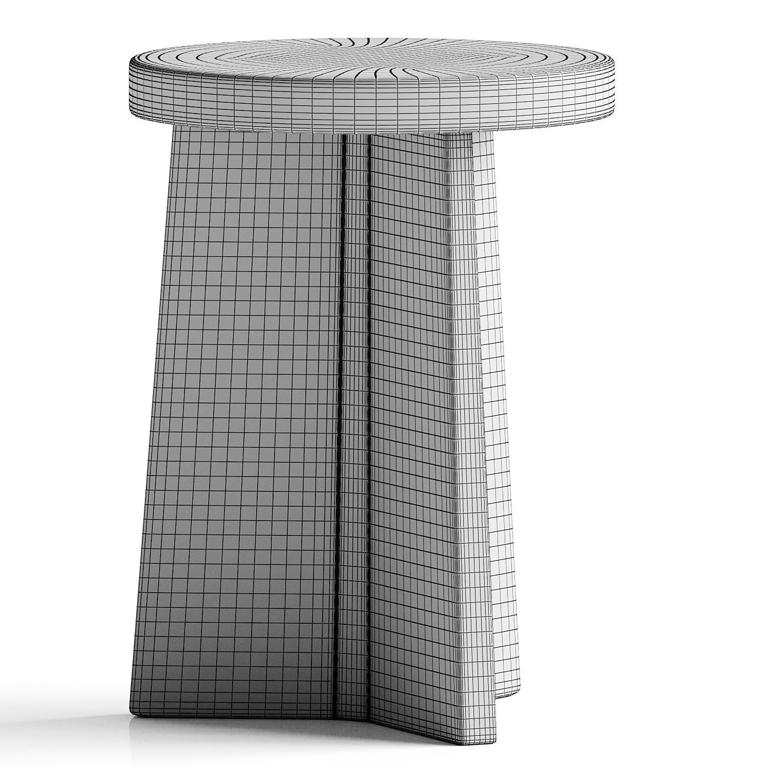 Butterfly Coffee Table 3D model_2