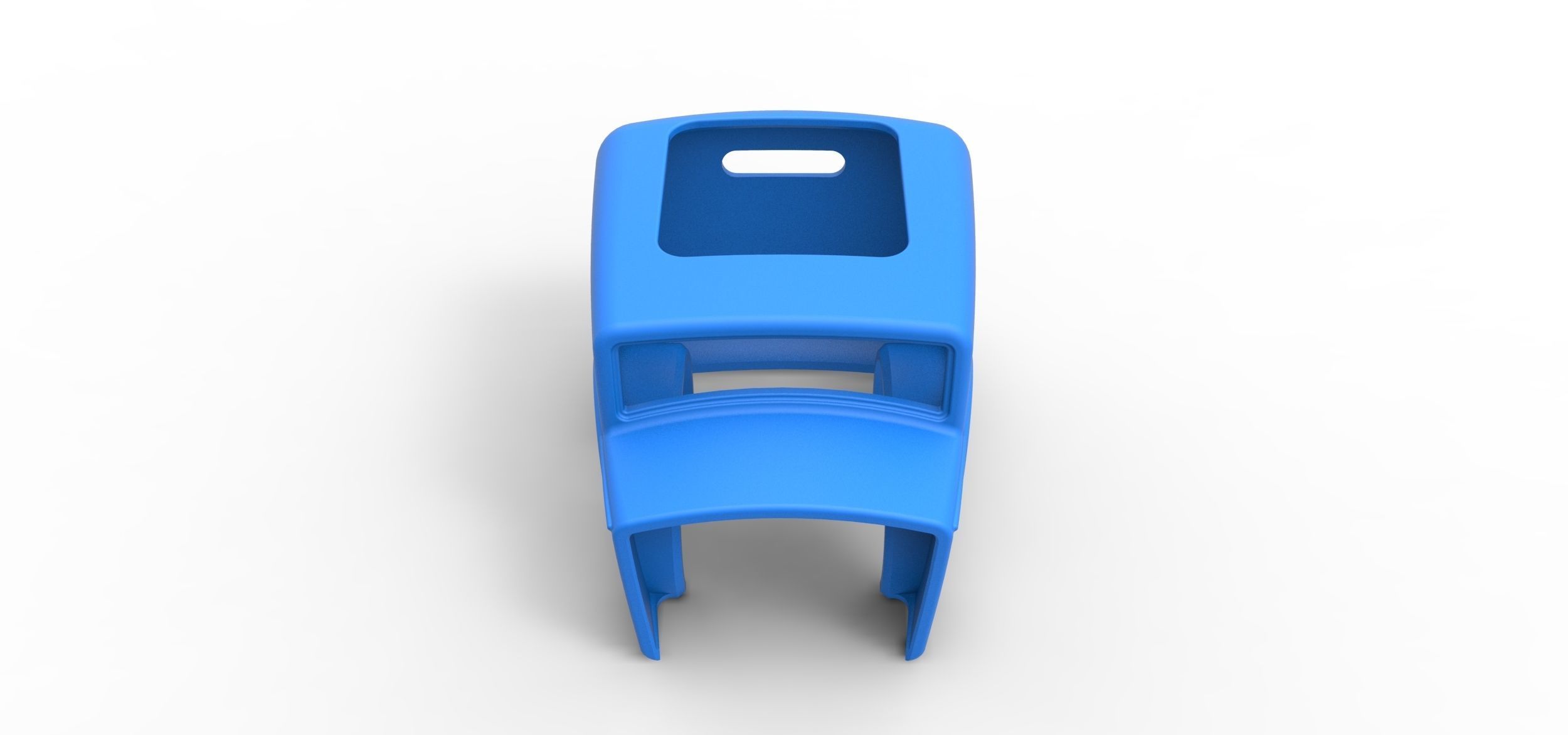 Shell of Front engine old school dragster Scale 1 to 25 3D print model_6