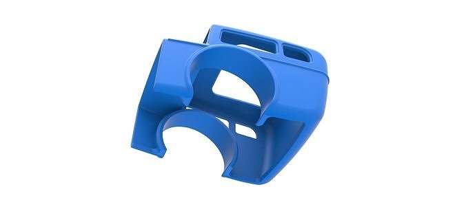 Shell of Front engine old school dragster Scale 1 to 25 3D print model 3
