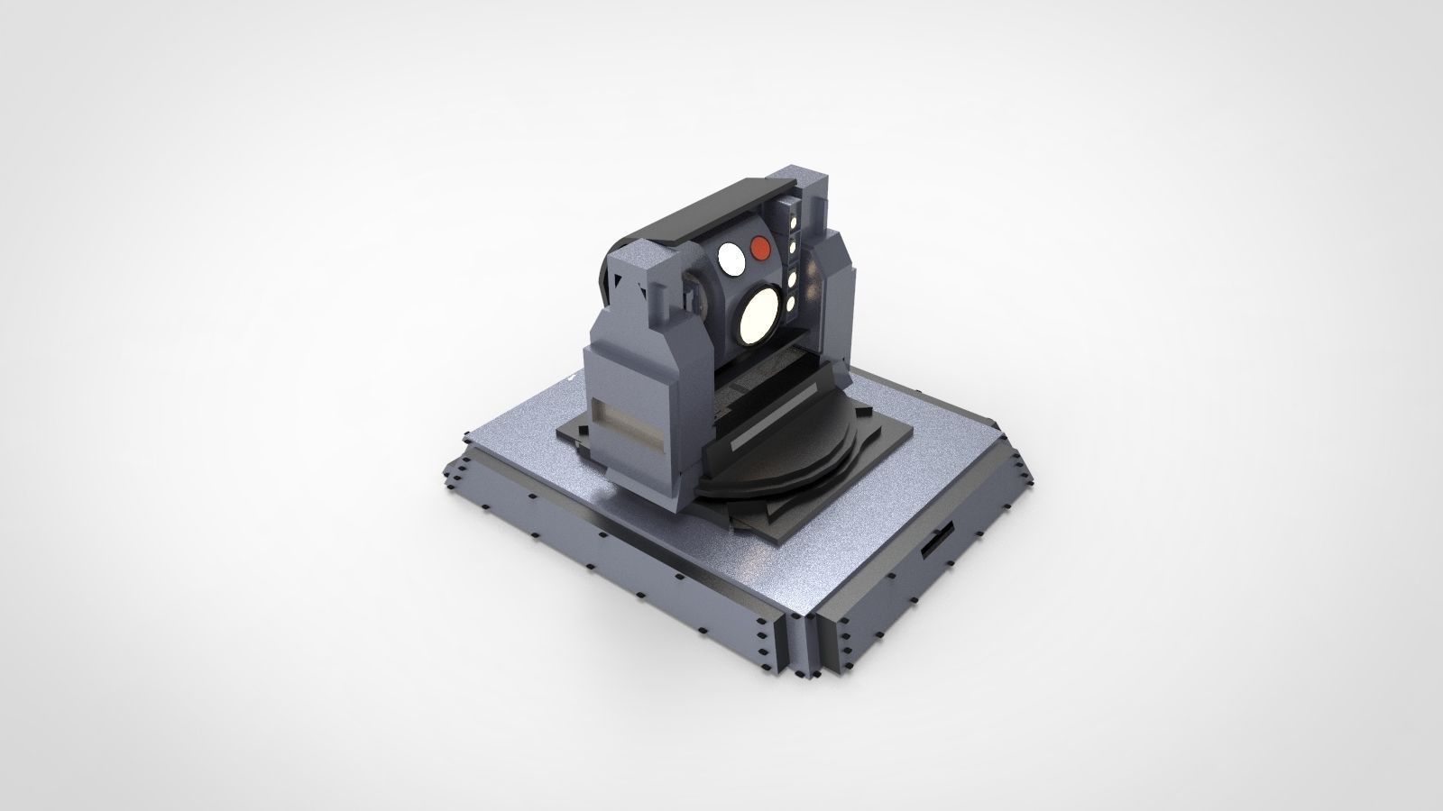 Helios naval laser 3D model_3