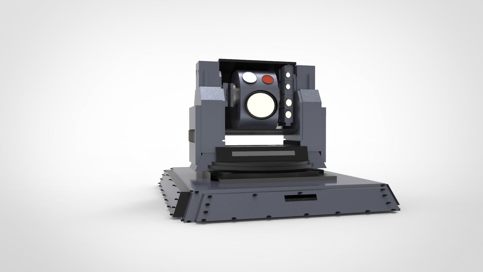 Helios naval laser 3D model_4