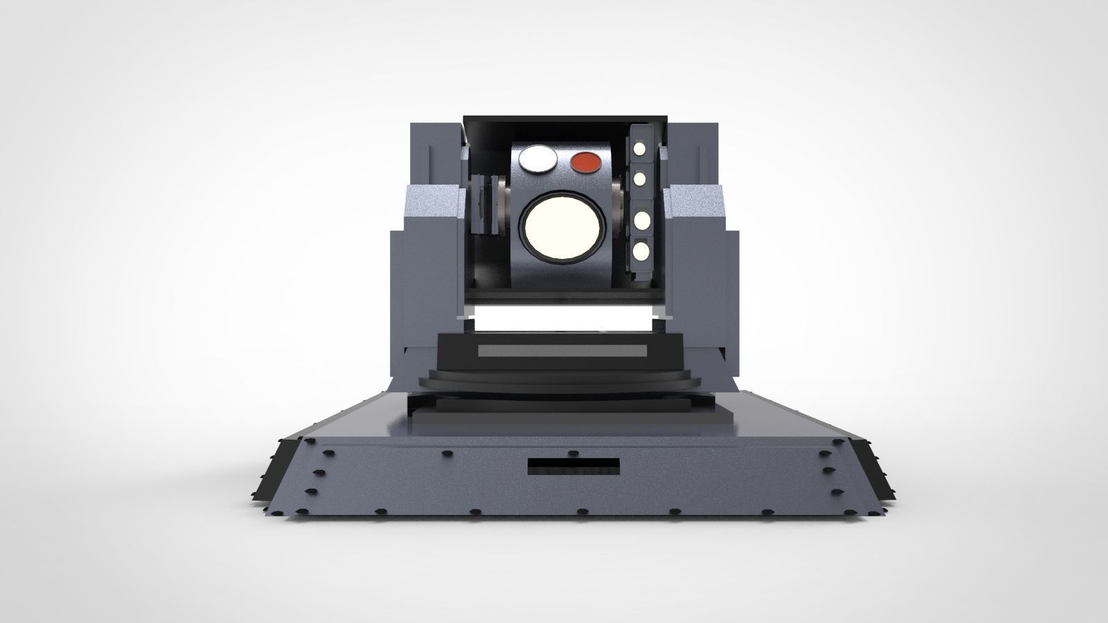 Helios naval laser 3D model_2