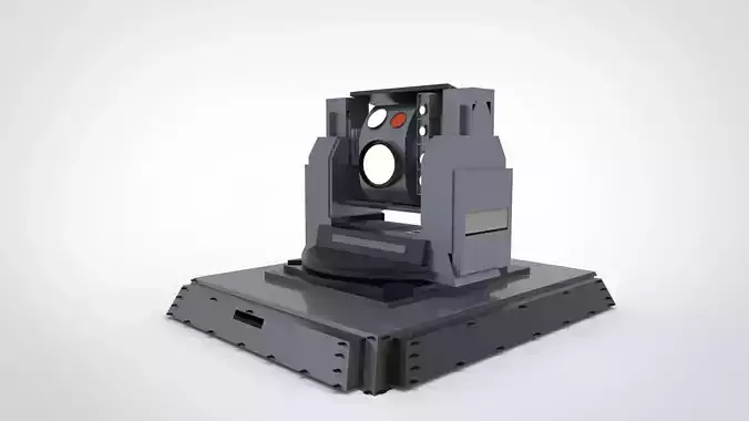 Helios naval laser 3D model