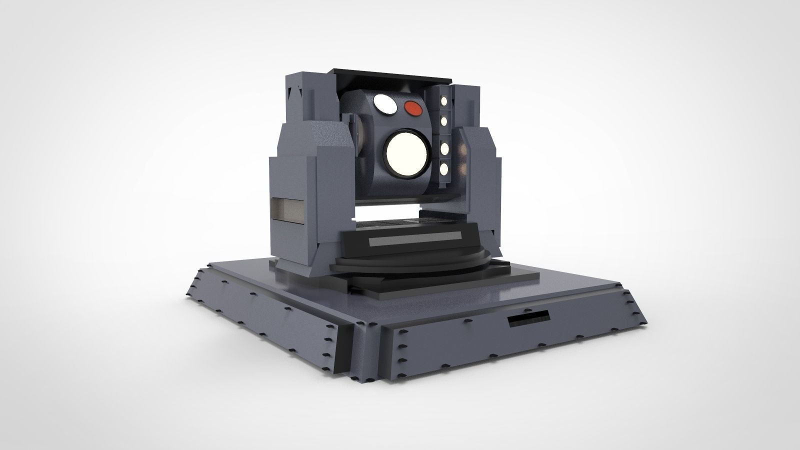 Helios naval laser 3D model_1