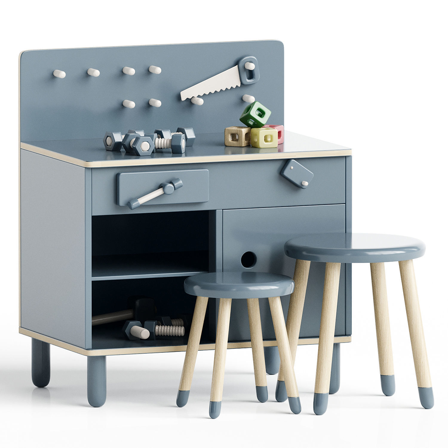 Flexa The Workbench 3D model_1