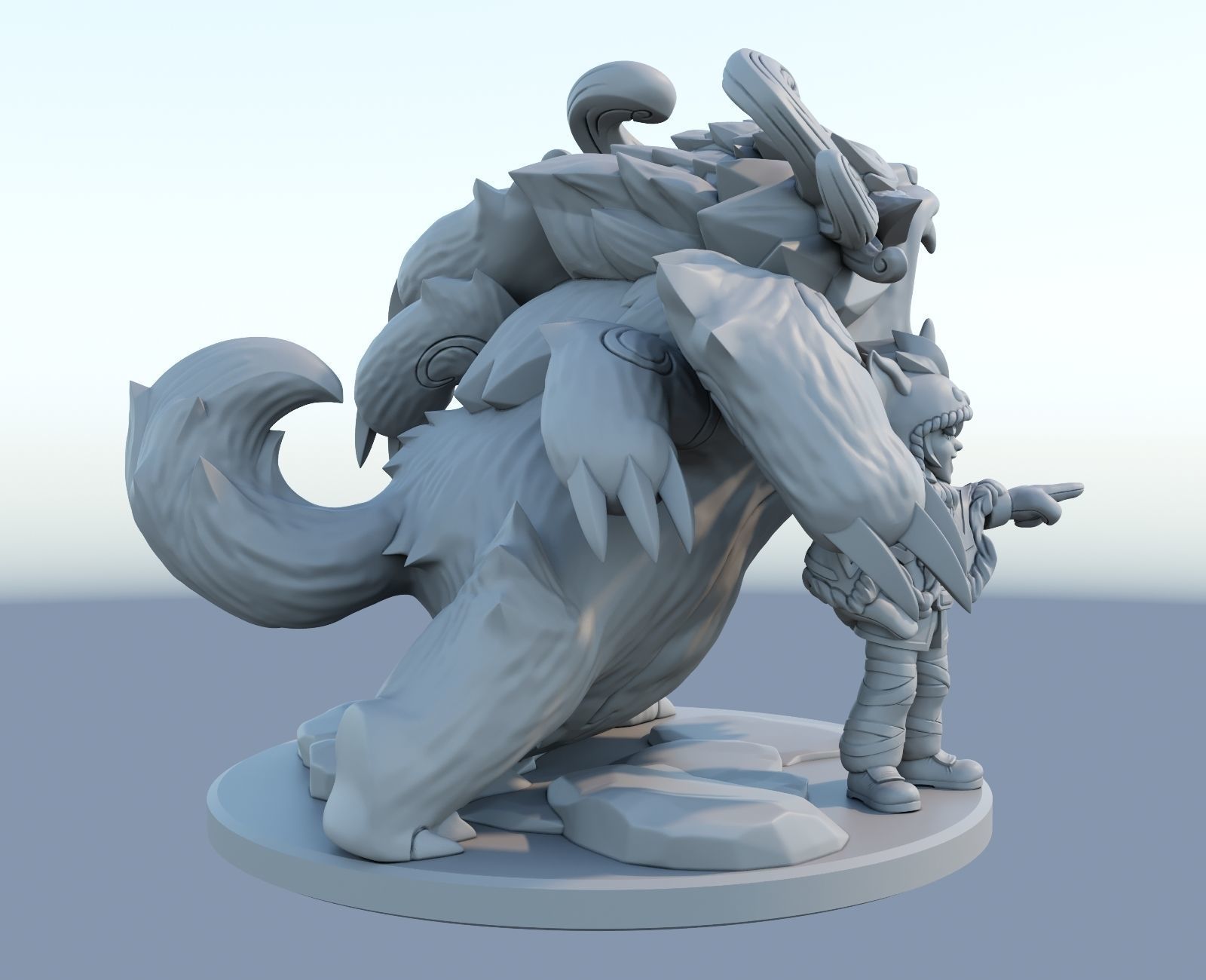 Nunu and Willump 3D Print Model from League of Legends 3D print model_6