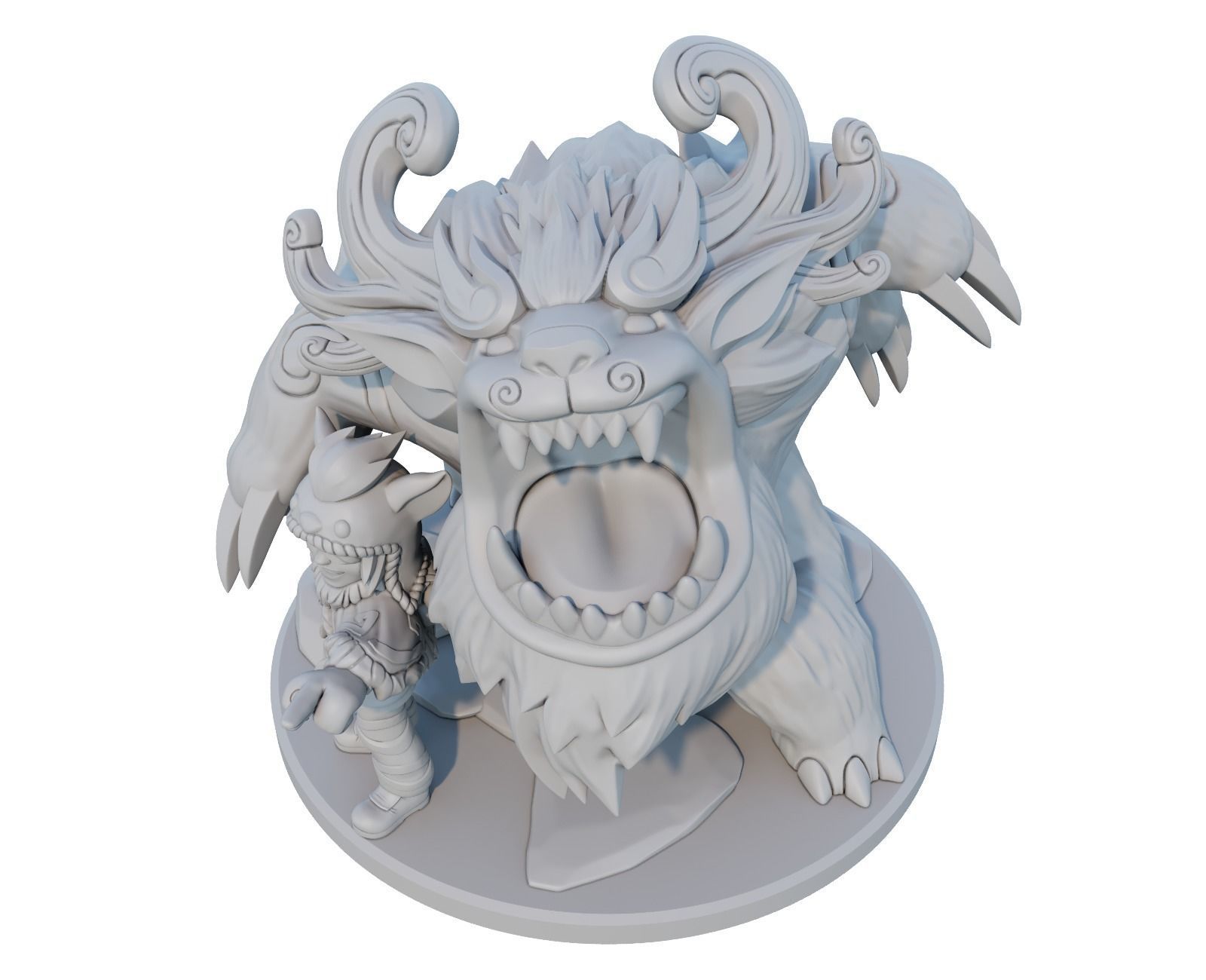 Nunu and Willump 3D Print Model from League of Legends 3D print model_10